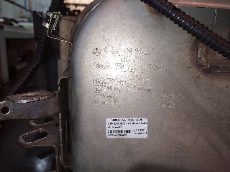 Catalizador mercedes antos bm 963.xxx 2ac