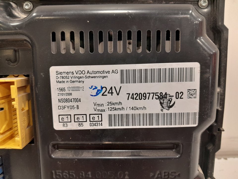 Cuadro instrumentos renault midlum dxi5 euro 4   