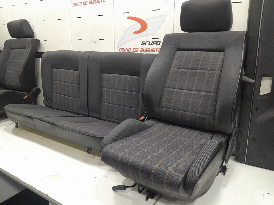 Conjunto interior asientos y guarnecidos  volkswagen golf ii 1.8 gti
