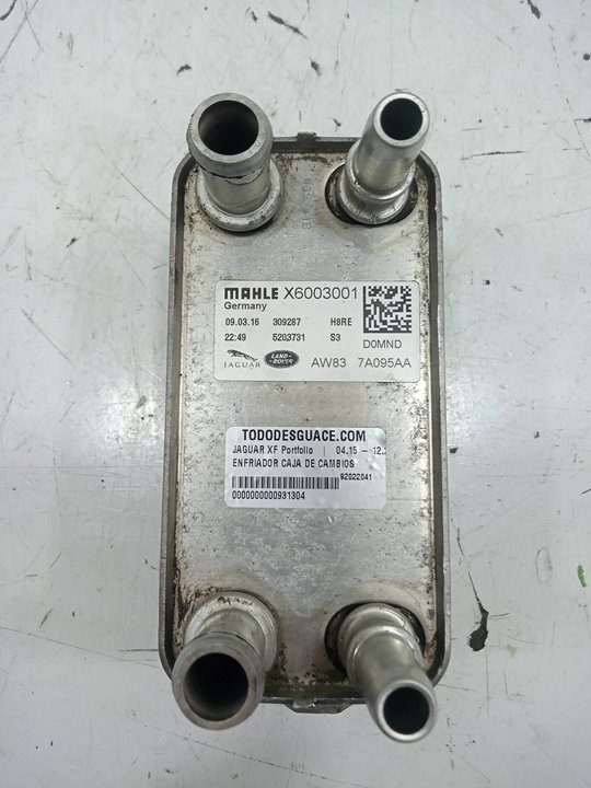 Enfriador caja de cambios jaguar xf 2.0 d