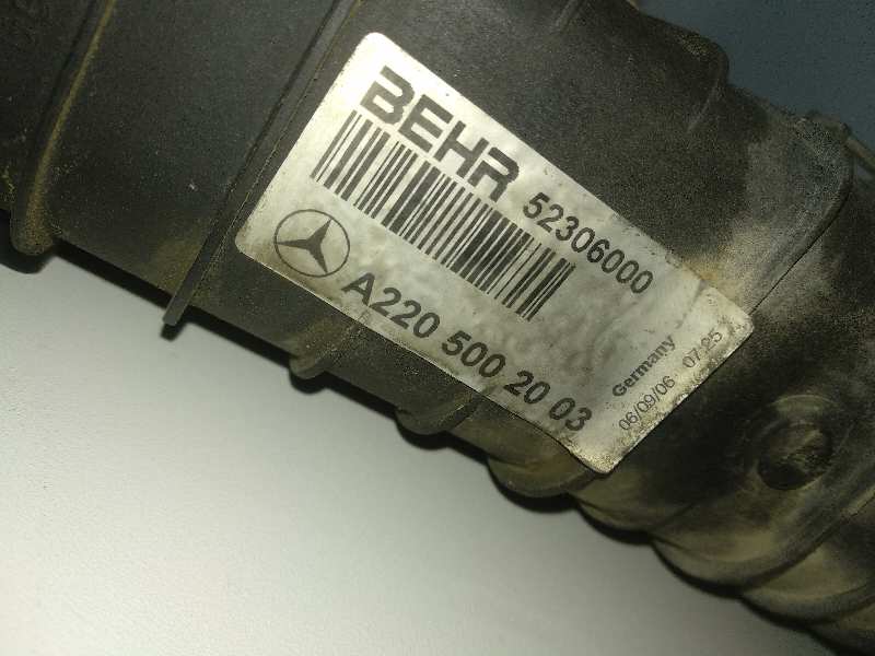 Radiador agua mercedes-benz clase s s 320 cdi (220.026 220.126)