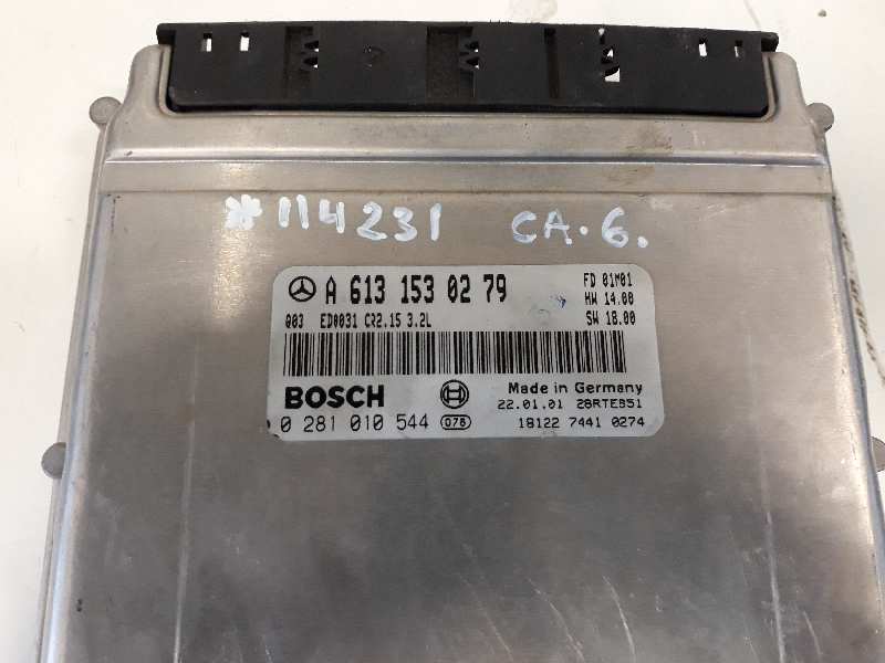 Centralita motor uce mercedes-benz clase s s 320 cdi (220.026 220.126)