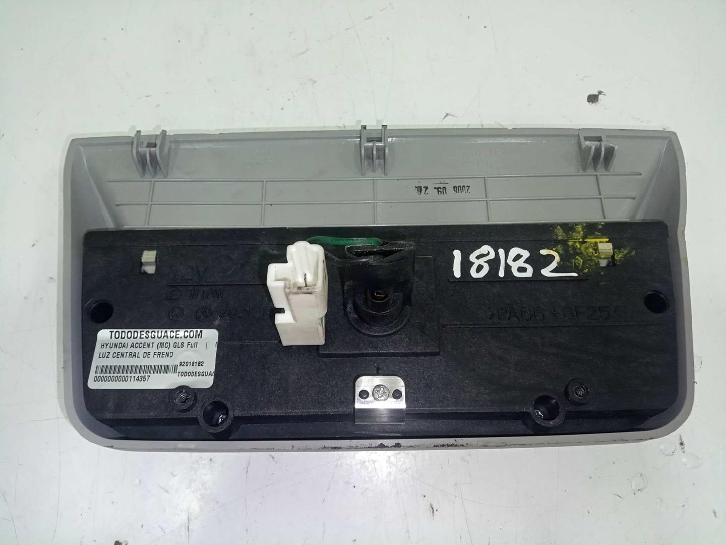 Luz central de freno hyundai accent iii 1.6 gls