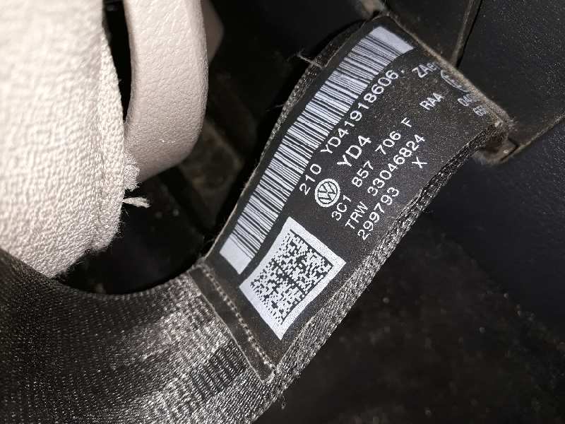 Cinturon seguridad delantero derecho volkswagen passat variant (3c5