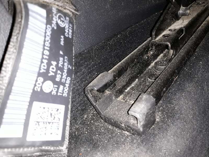 Cinturon seguridad delantero izquierdo volkswagen passat variant (3c5
