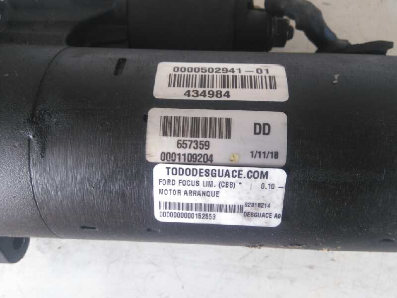 Motor arranque ford focus iii 