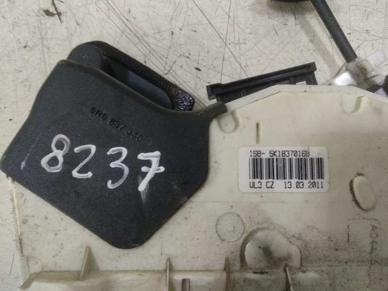 Cerradura puerta delantera derecha volkswagen polo 1.4 (6r1)