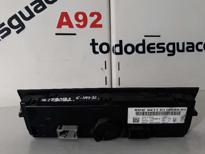 Mando calefaccion /  aire acondicionado bmw 1 118 d