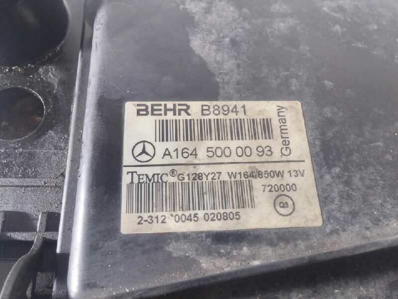 Conjunto radiadores mercedes-benz clase m ml 320 cdi 4matic (164.122)