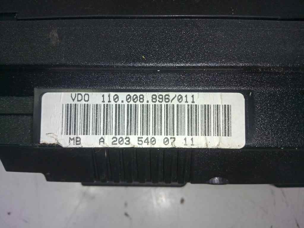 Cuadro instrumentos mercedes-benz clase c c 200 kompressor (203.045)
