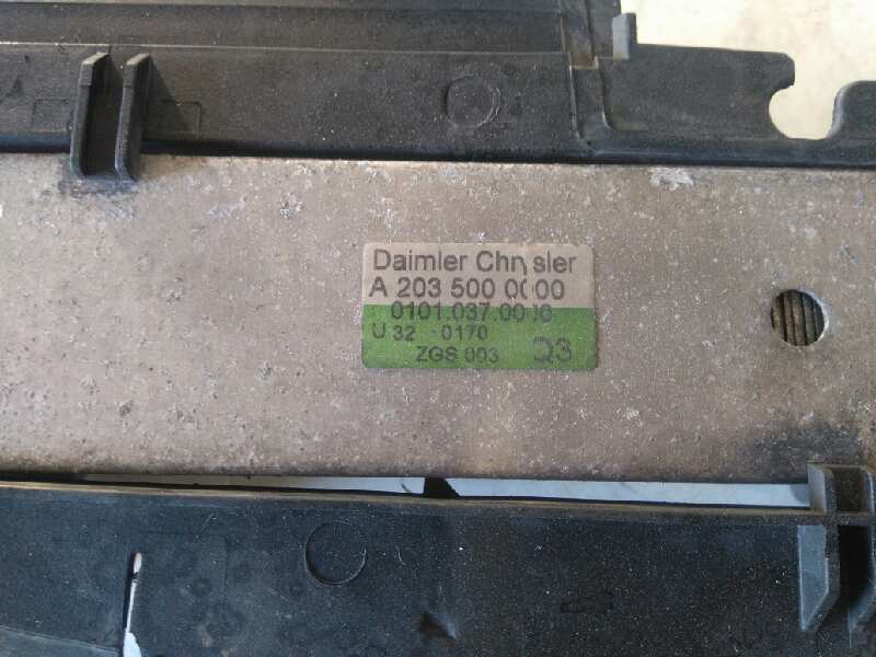 Intercooler mercedes-benz clase c c 200 kompressor (203.045)