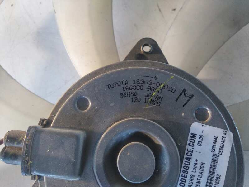 Electroventilador toyota auris 1.4 d4d (nde150_)