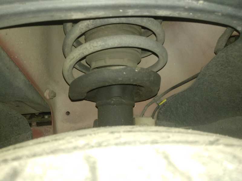 Amortiguador delantero izquierdo ford fiesta v 1.4 16v