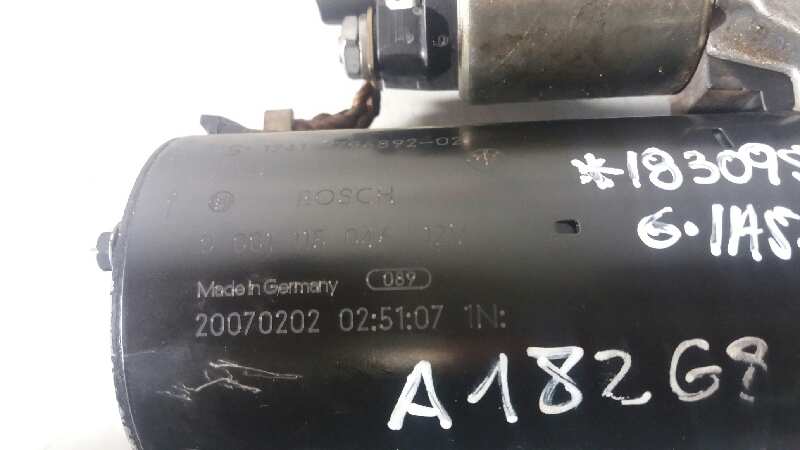 Motor arranque bmw 1 118 d