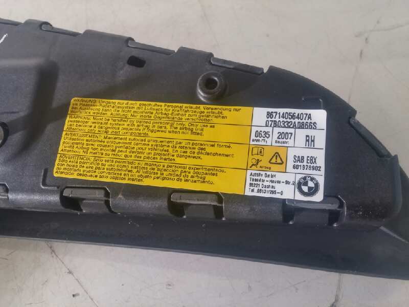 Airbag asiento delantero derecho bmw 1 118 d