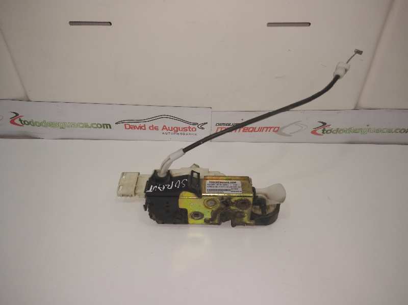 Cerradura puerta delantera izquierda peugeot 407 2.0