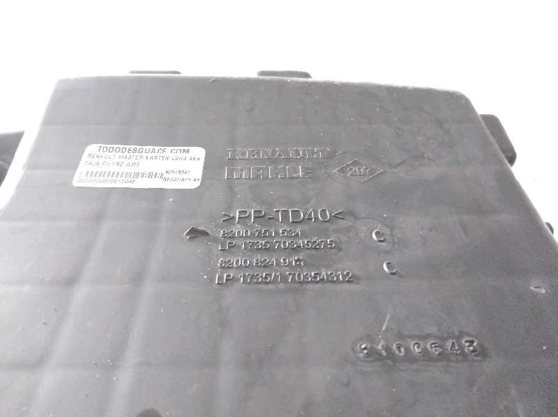 Caja filtro aire renault master kasten l2h3 gka