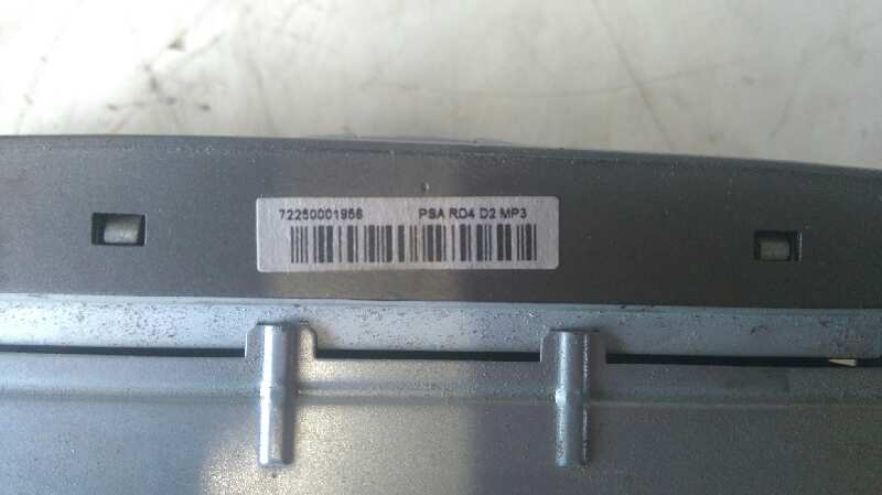 Sistema audio / radio cd peugeot 407 1.6 hdi 110