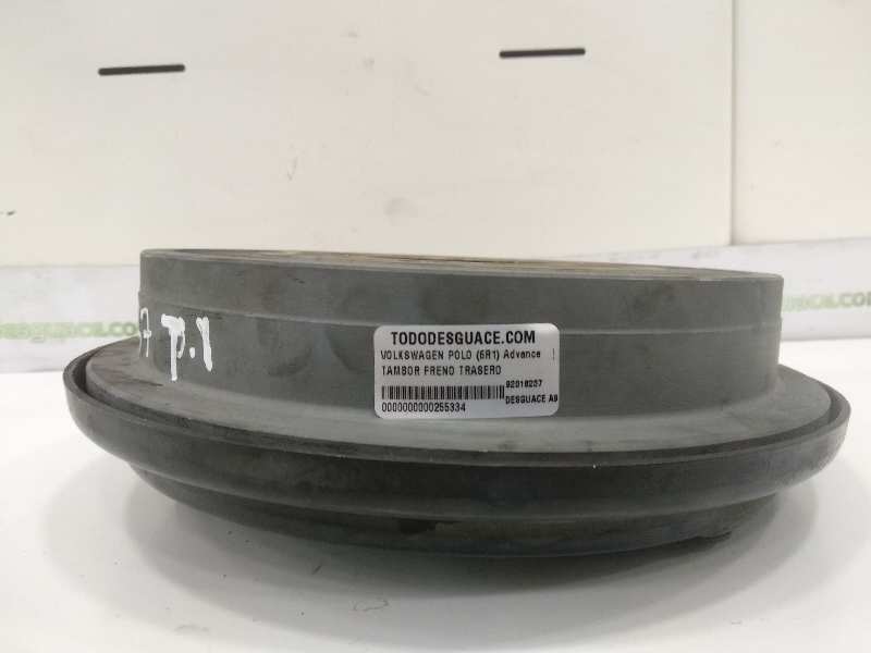 Tambor freno trasero volkswagen polo 1.4 (6r1)