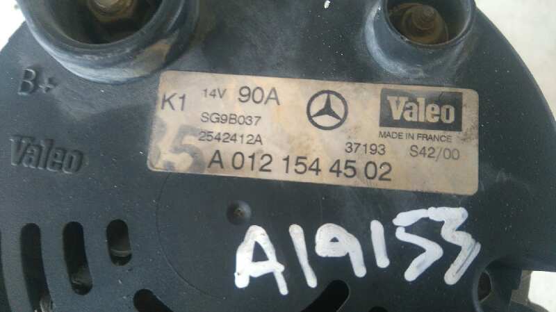 Alternador mercedes-benz clase a a 140 (168.031 168.131)