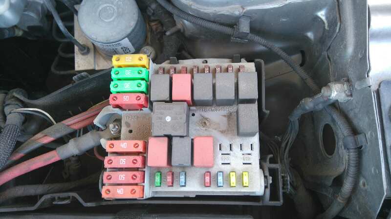 Caja reles / fusibles fiat bravo ii 1.9 d multijet