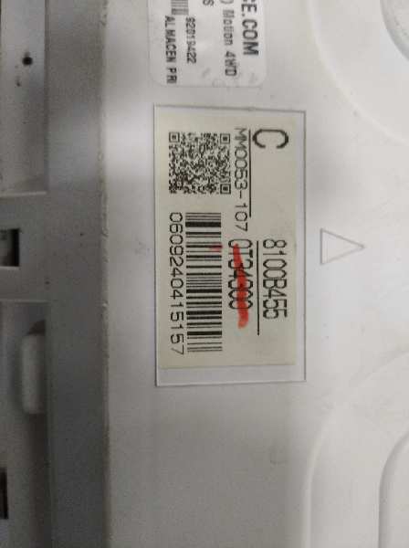 Cuadro instrumentos mitsubishi asx (ga0w) motion 4