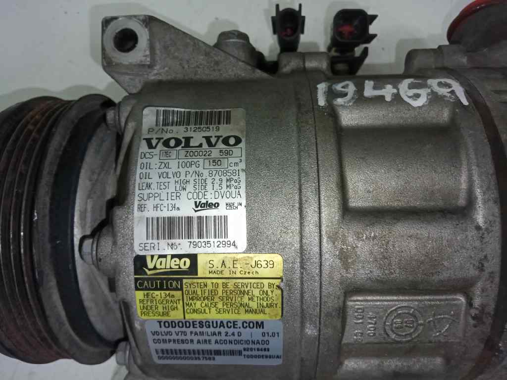 Compresor aire acondicionado volvo v70 ii 2.4 d5