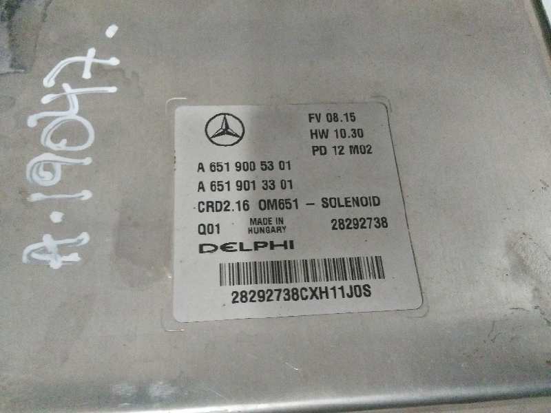 Centralita motor uce mercedes-benz clase e e 220 cdi  bluetec (212.001 