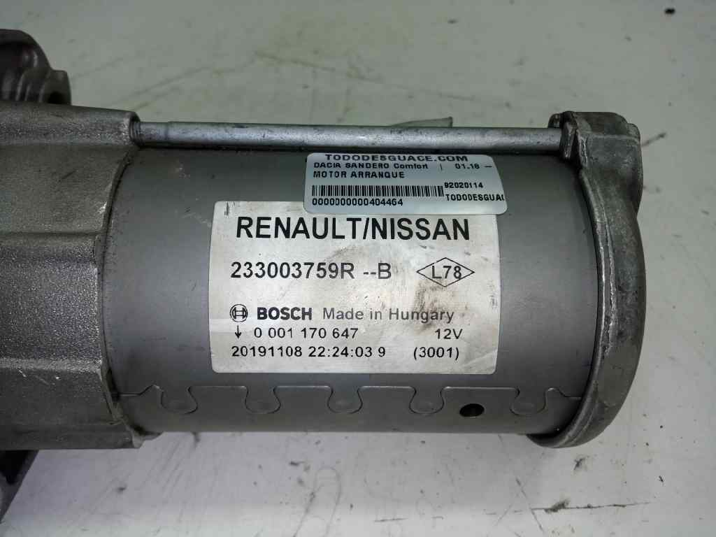 Motor arranque dacia logan mcv ii 1.5 blue dci 95 (k8jl)