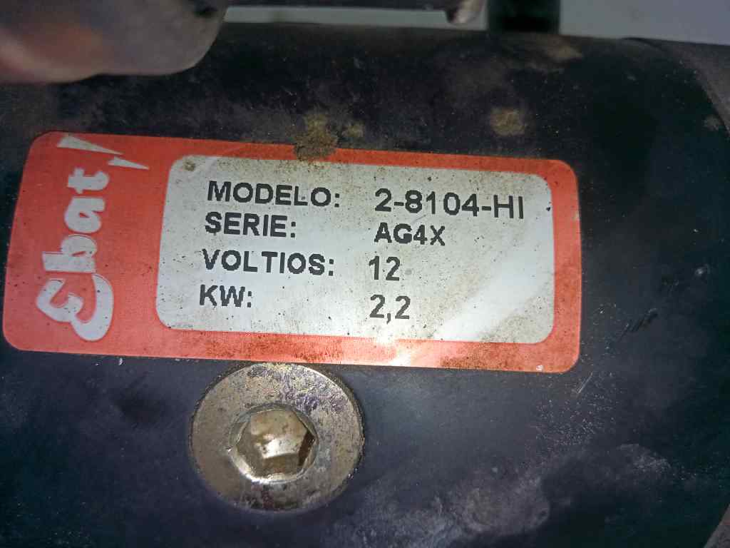 Motor arranque daewoo lacetti fastback 1.6