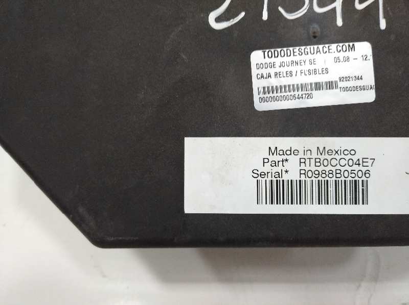 Caja reles / fusibles fiat freemont 2.0 jtd