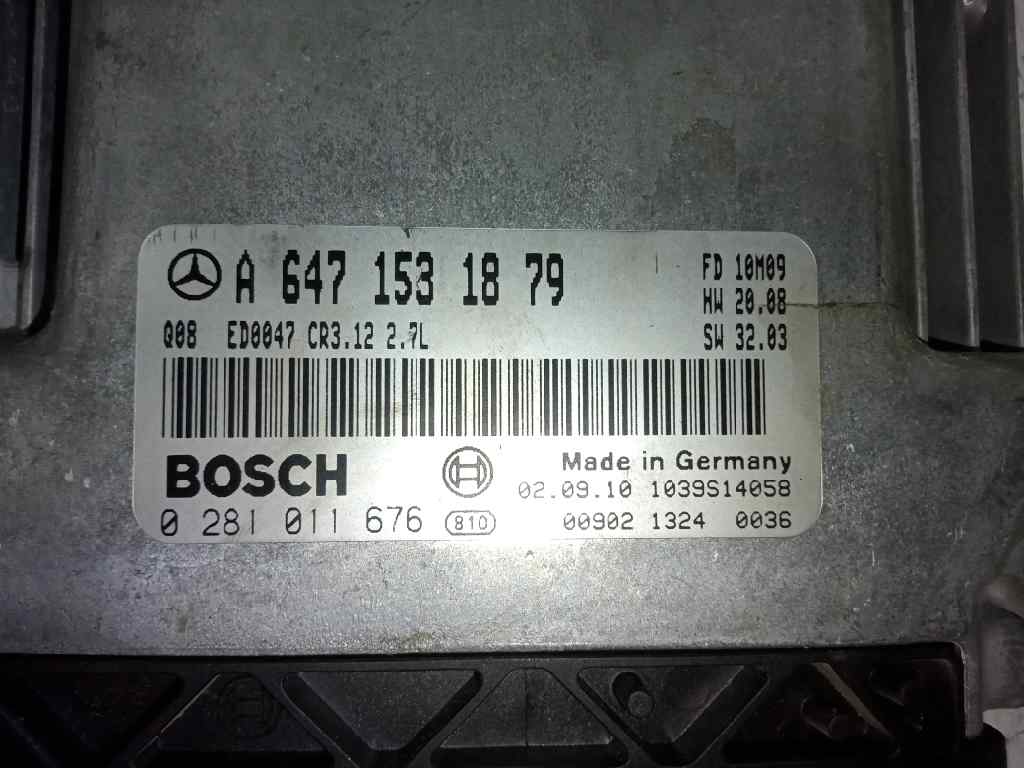 Uce ecu mercedes-benz clase e e 270 cdi (211.016)