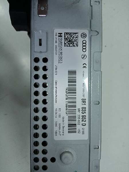 Sistema audio / radio cd audi a4 avant 2.0 tdi