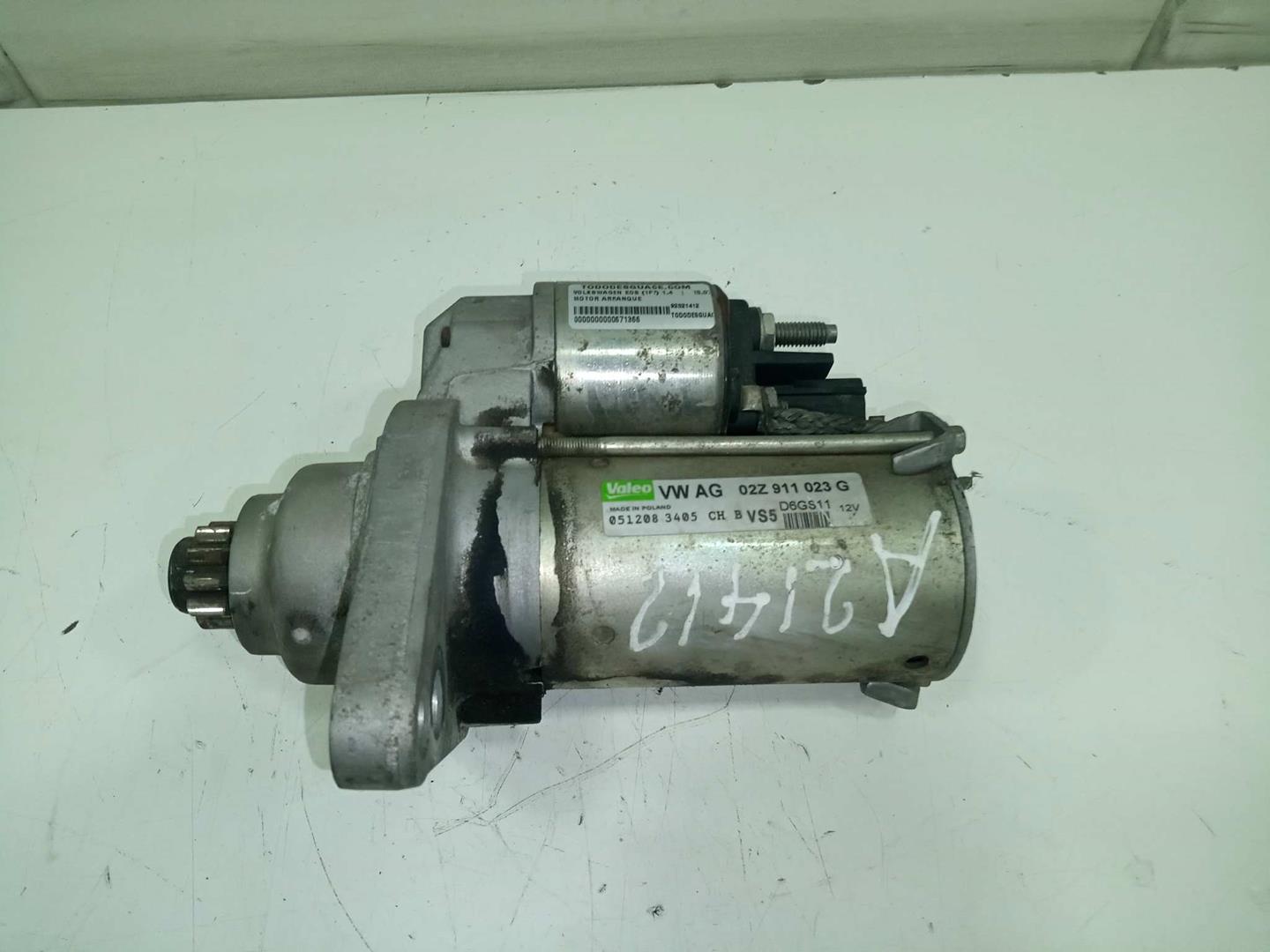 Motor arranque volkswagen eos 1.4 tsi