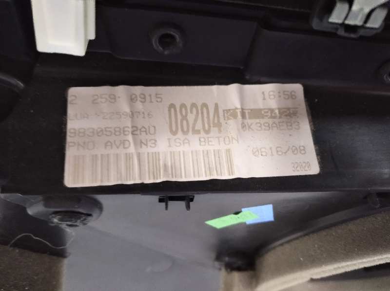 Guarnecido puerta delantera derecha peugeot 3008 limusina 1.6 hdi