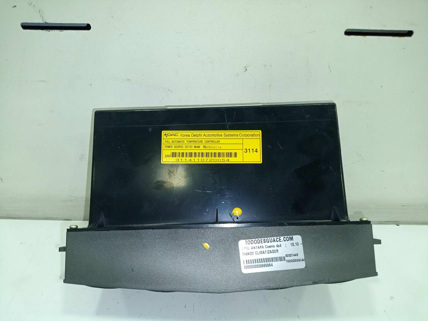 Mando climatizador opel antara 2.2 cdti 4x4