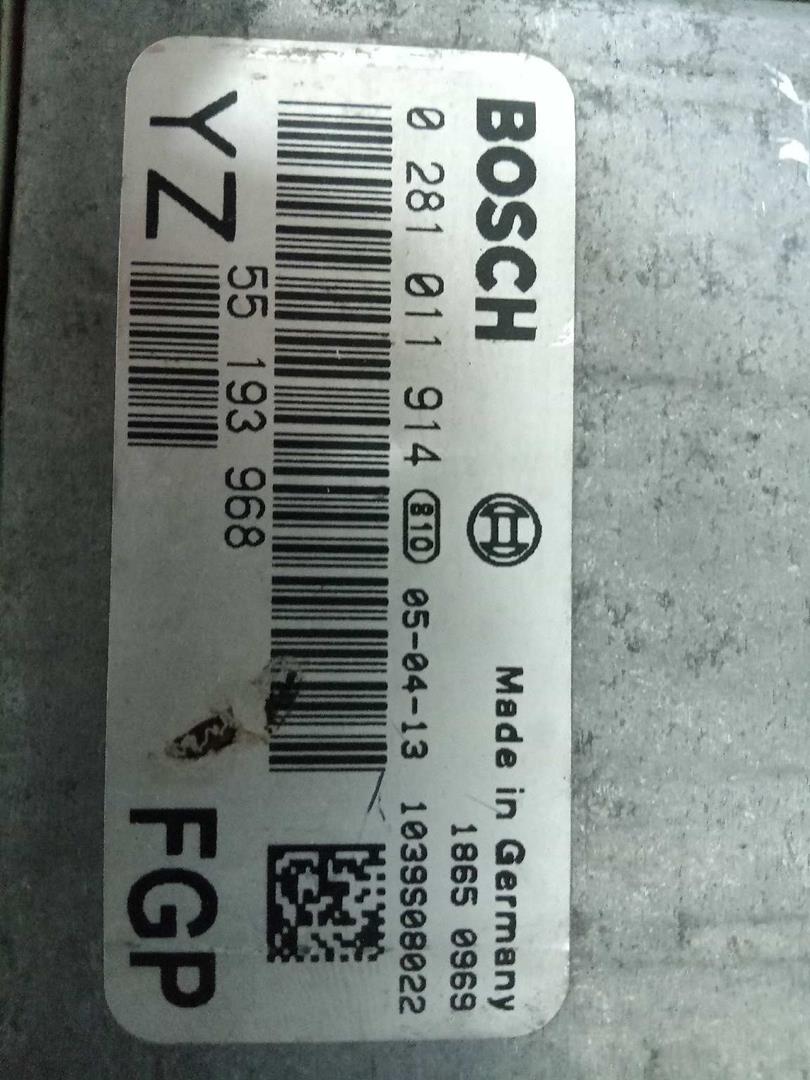 Centralita motor uce opel vectra c 1.9 cdti (f69)