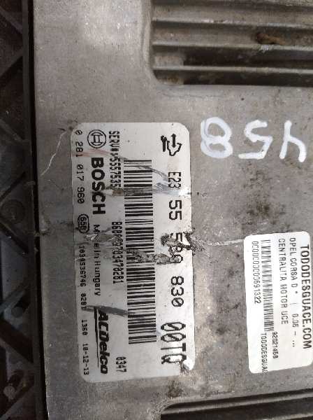 Centralita motor uce opel corsa d 