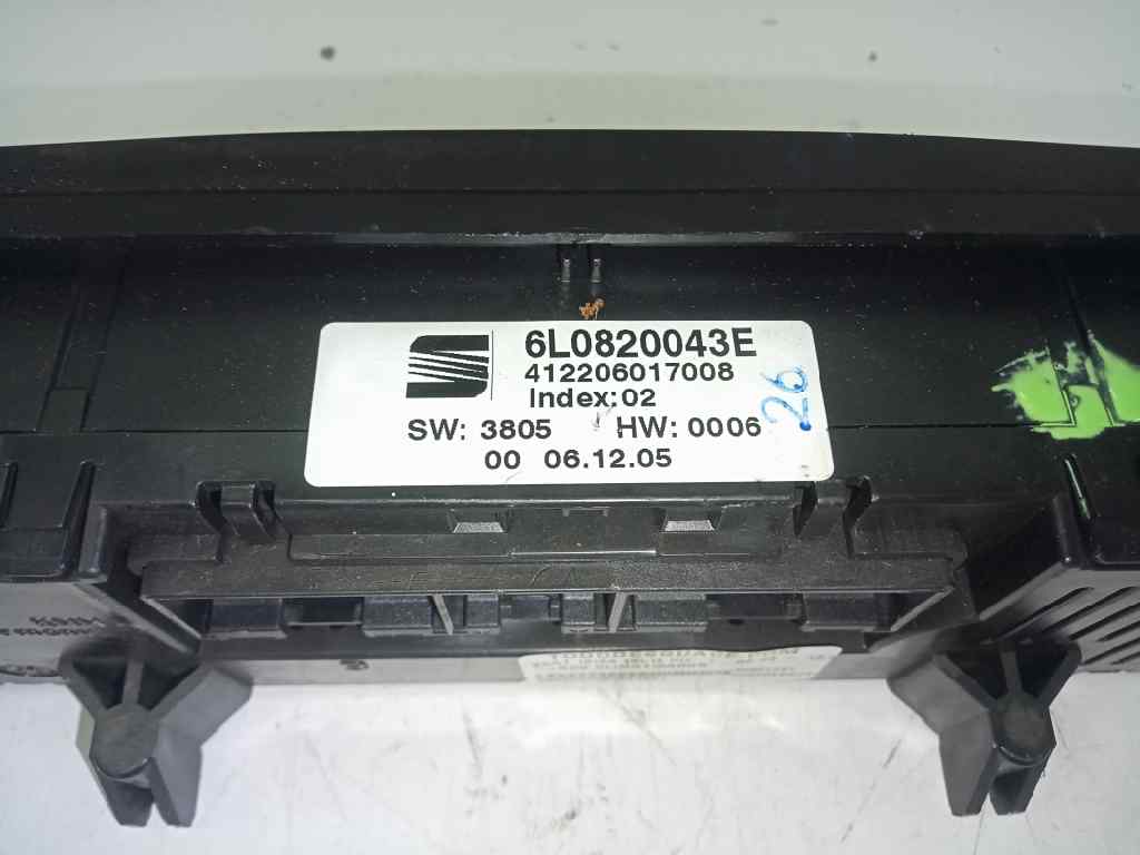 Mando climatizador seat ibiza (6l1) hit      06.