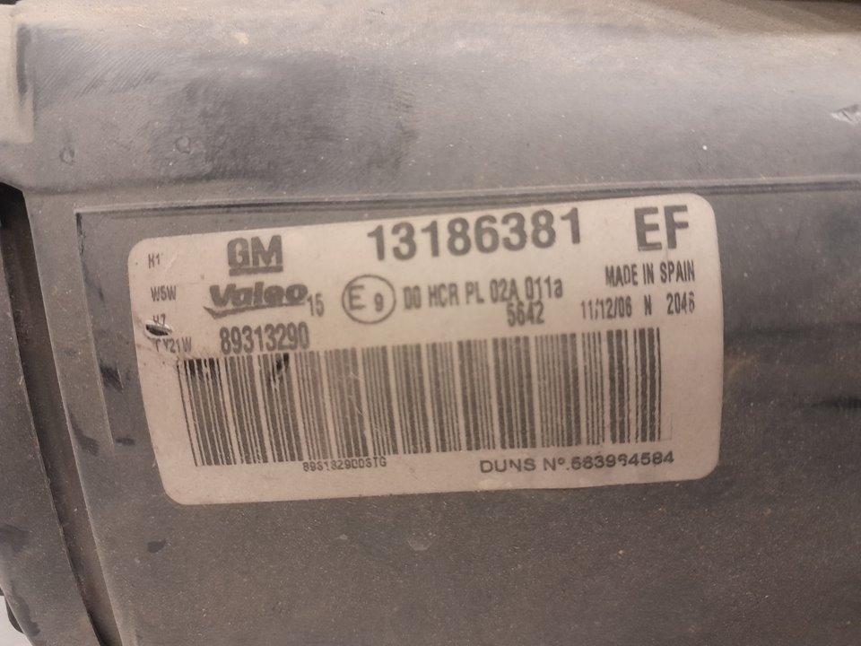 Faro izquierdo opel corsa d 1.3 cdti (l08 l68)