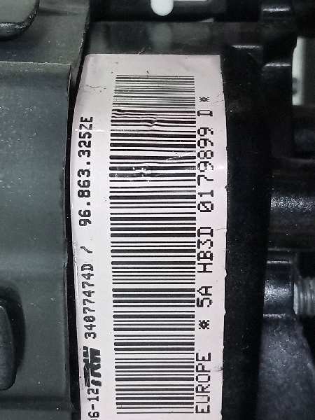 Kit airbag peugeot 508 sw i 2.2 hdi