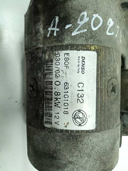 Motor arranque fiat punto 