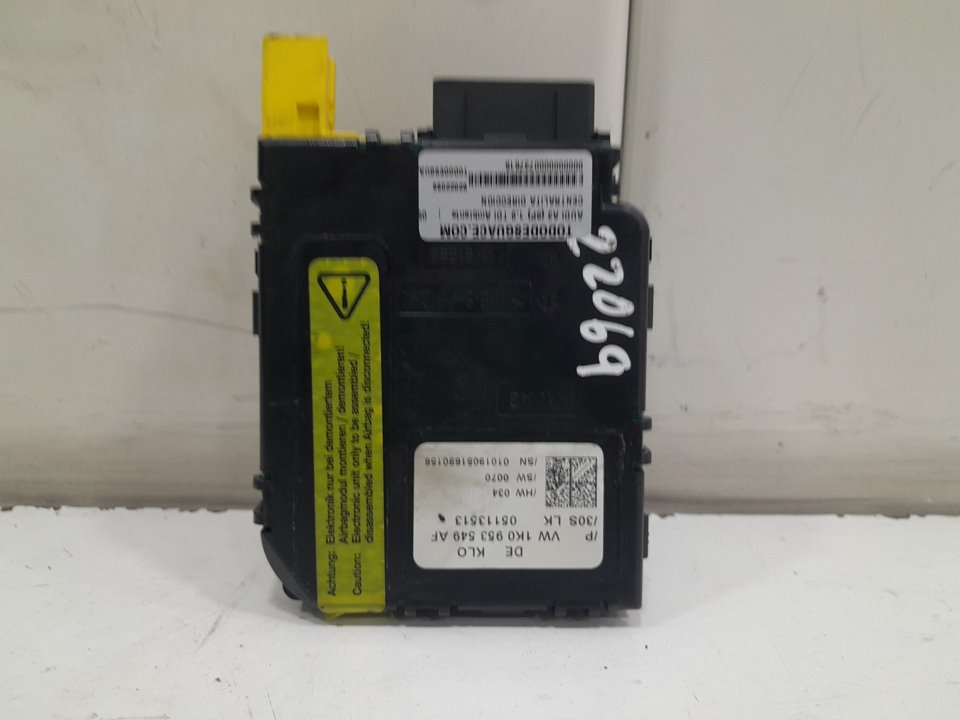 Centralita direccion audi a3 1.9 tdi