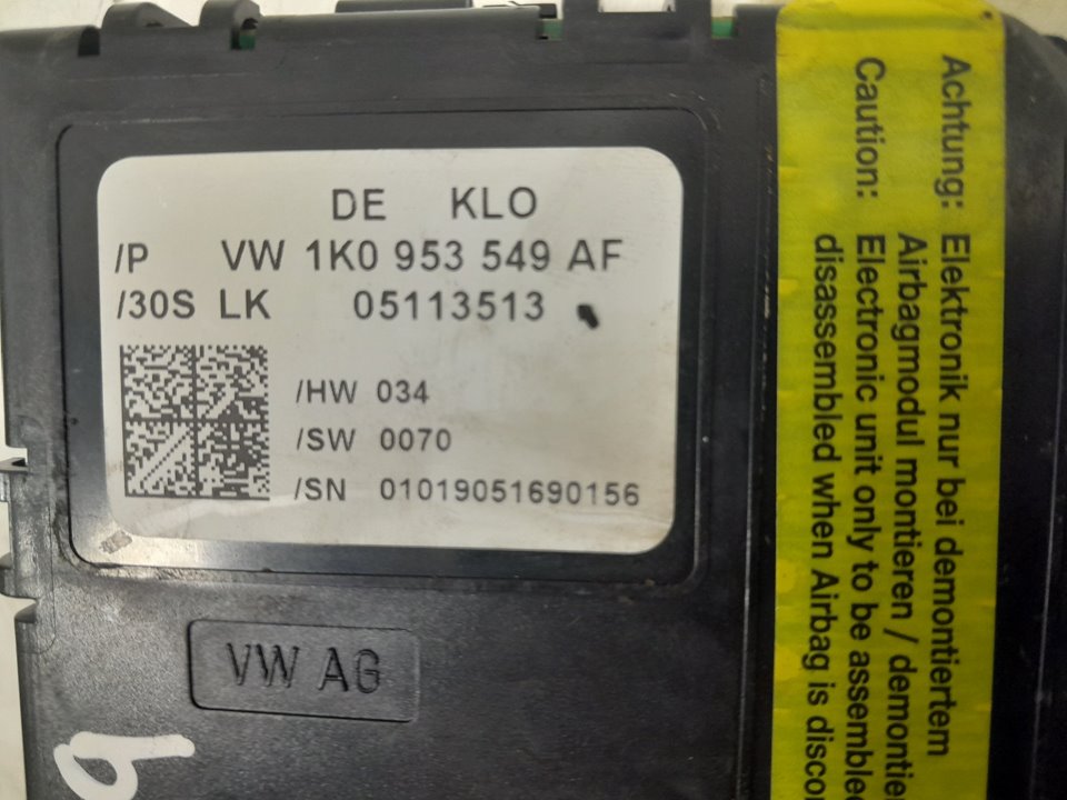 Centralita direccion audi a3 1.9 tdi