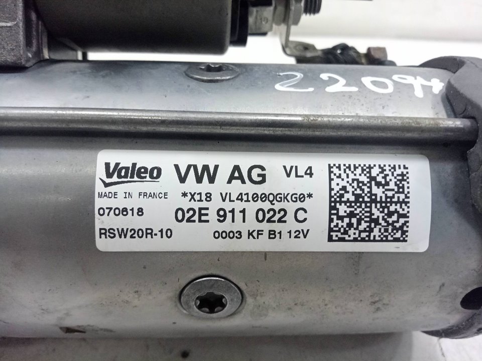 Motor arranque audi q3 (8ug) attraction     
