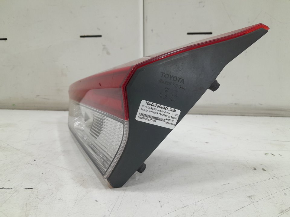 Piloto interior trasero derecho toyota auris 1.8 hybrid (zwe150_)
