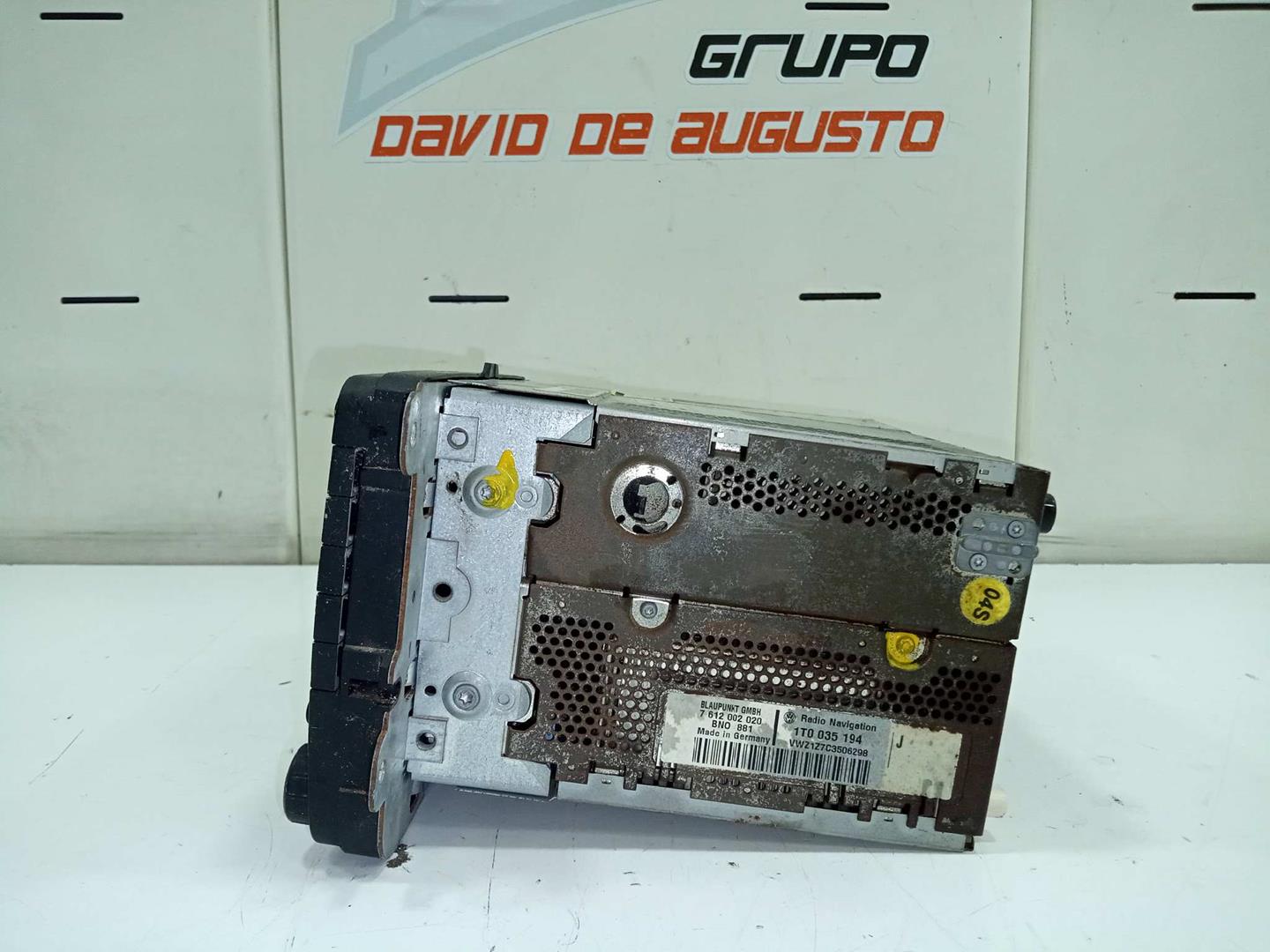 Sistema audio / radio cd volkswagen golf v berlina (1k1