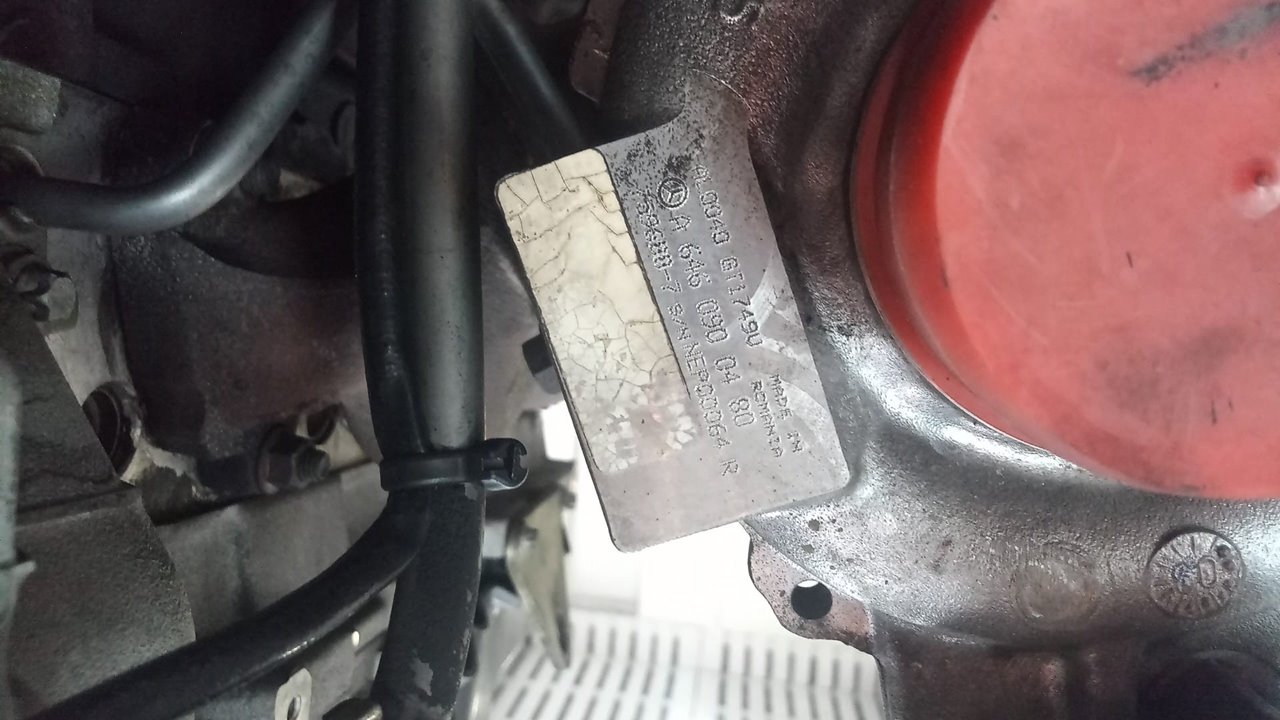 Motor completo 215 cdi (906.611 906.613)