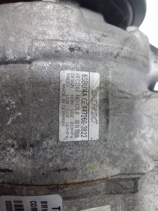Compresor aire acondicionado bmw 5 520 d