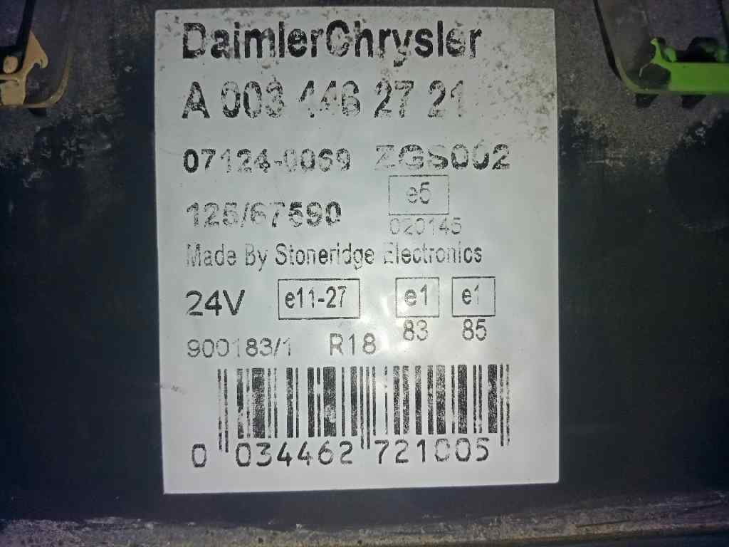 Cuadro instrumentos mercedes axor 2ejes 18 ton 20